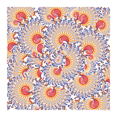 a sea of suns   julien leonard dots art
