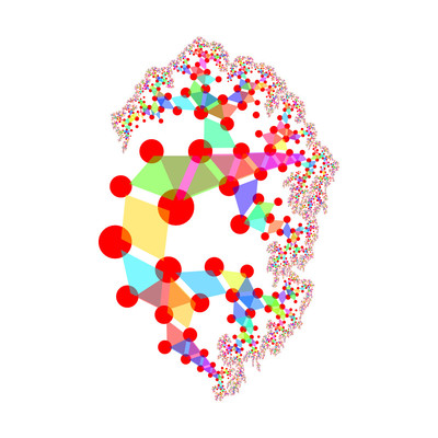 adjacency study   julien leonard dots art