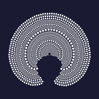 angel halo   julien leonard dots art