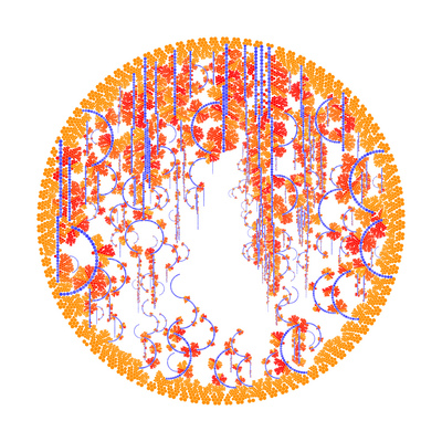 autumn leaves   julien leonard dots art
