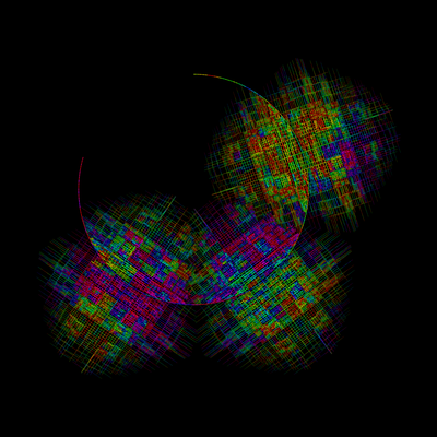 building the flower spacestation   julien leonard dots art