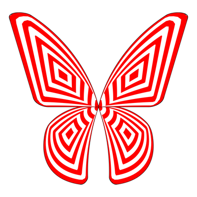 butterfly diamond eyes   julien leonard dots art
