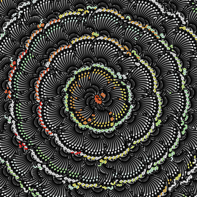 butterfly heaven gate   julien leonard dots art