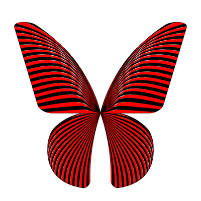 butterfly leather   julien leonard dots art