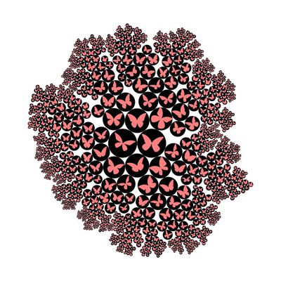 butterfly lichen   julien leonard dots art