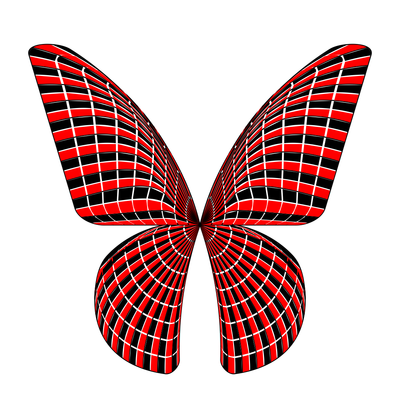 butterfly possessed   julien leonard dots art