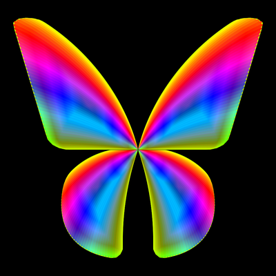butterfly silk   julien leonard dots art