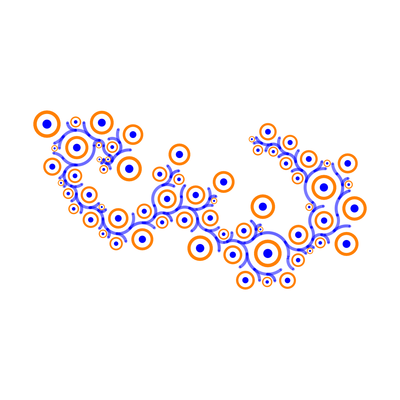 caterpillar   julien leonard dots art