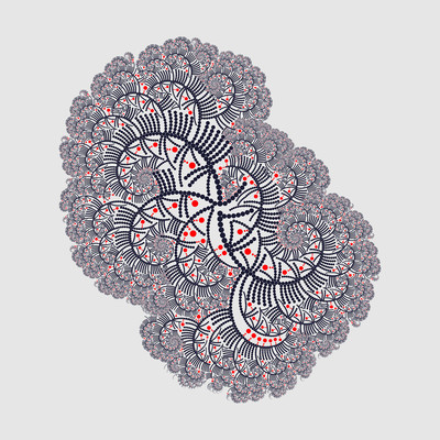 cauliflower   julien leonard dots art