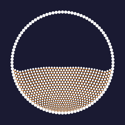 closed horizon   julien leonard dots art