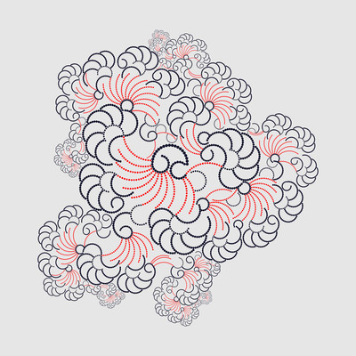 clouds   julien leonard dots art