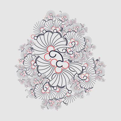 collerettes   julien leonard dots art