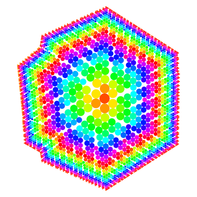color packing   julien leonard dots art