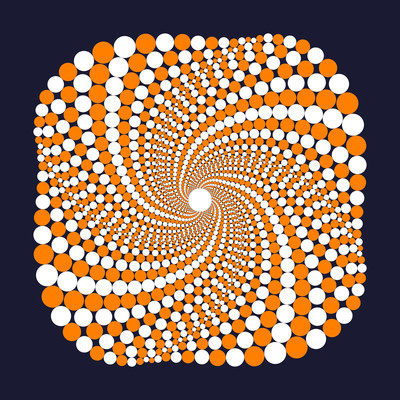 compression waves   julien leonard dots art