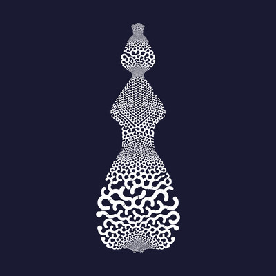 coral amphore   julien leonard dots art