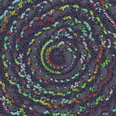 dawn garden details   julien leonard dots art