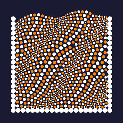 density waves   julien leonard dots art