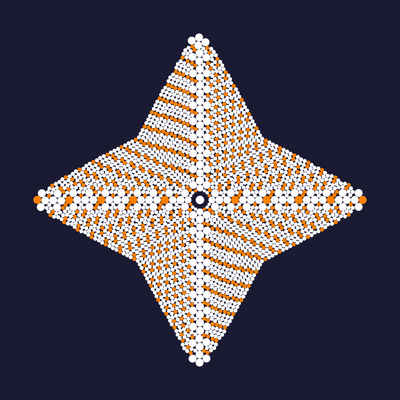 diamonds   julien leonard dots art