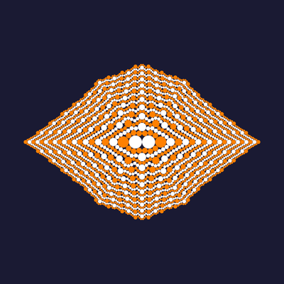 discreasing   julien leonard dots art