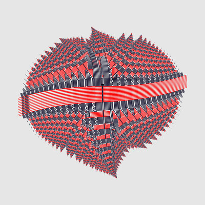 disk city   julien leonard dots art