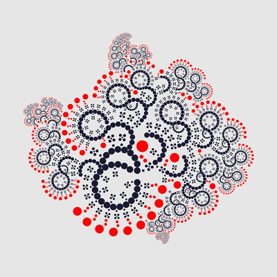 drosera   julien leonard dots art