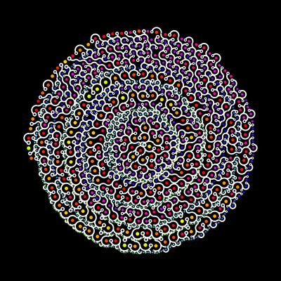 elechromic   julien leonard dots art