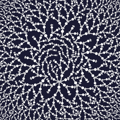 empty flower   julien leonard dots art