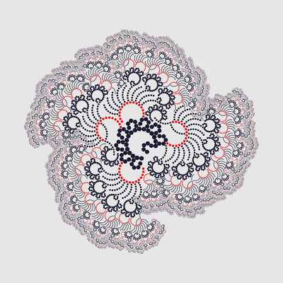 encre de chine   julien leonard dots art