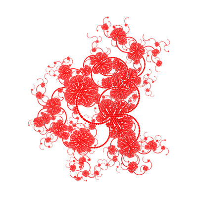 exotic particles   julien leonard dots art