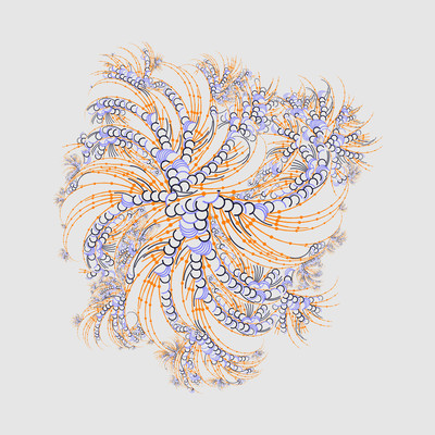 fireworks   julien leonard dots art
