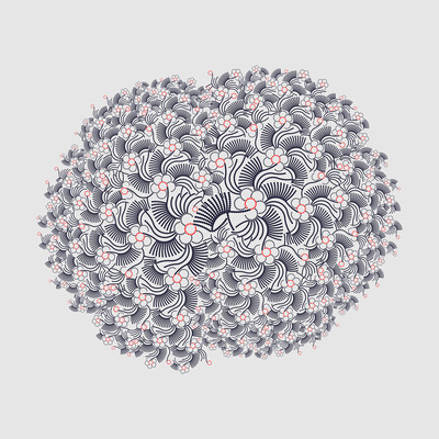 force field   julien leonard dots art