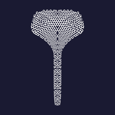 frozen glass   julien leonard dots art