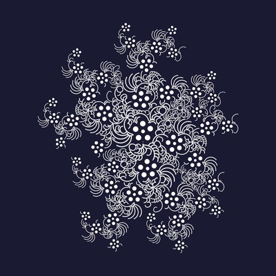 ganesha   julien leonard dots art