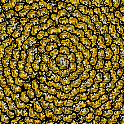 gold peony   julien leonard dots art