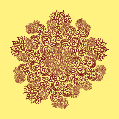 graphic symbiosis   julien leonard dots art