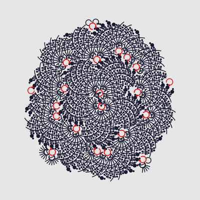 gravitons   julien leonard dots art