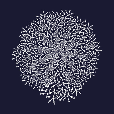 growing rosace   julien leonard dots art