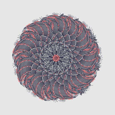 hawking radiation   julien leonard dots art