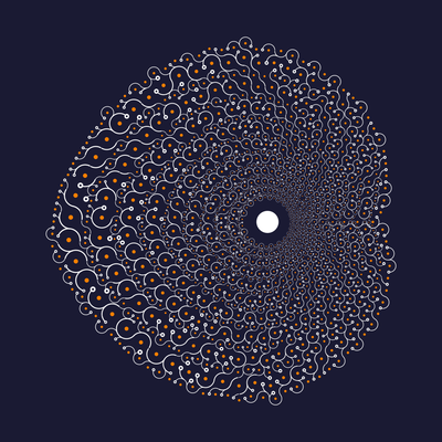 heart in heart   julien leonard dots art