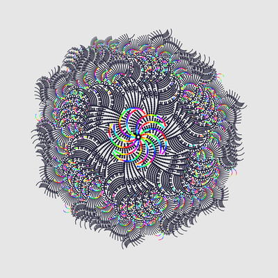 hexacolor   julien leonard dots art