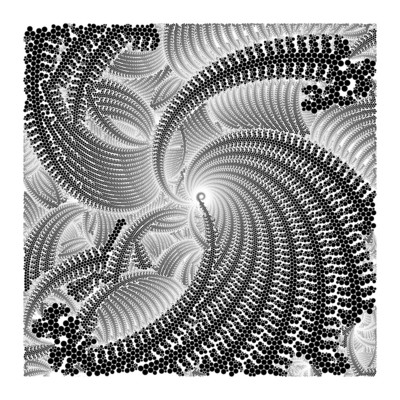 light angel   julien leonard dots art