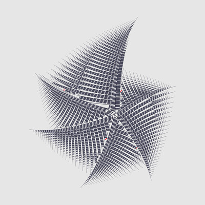 light sail   julien leonard dots art