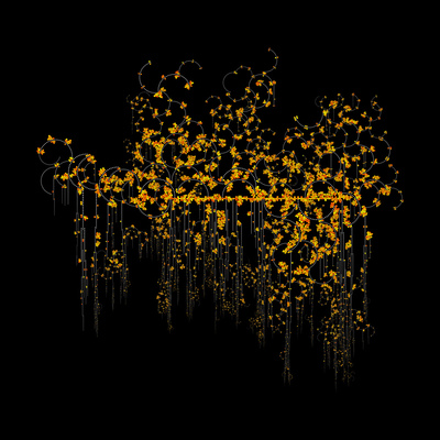 lonely automn   julien leonard dots art