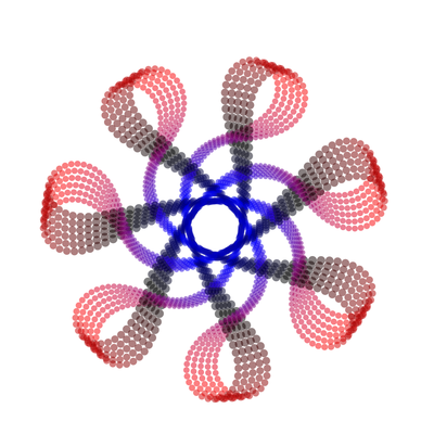 magnetic pole   julien leonard dots art