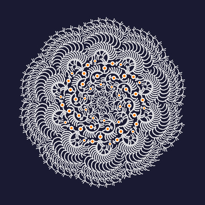 mandavibe   julien leonard dots art