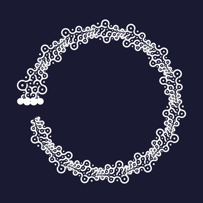 maya cycle   julien leonard dots art