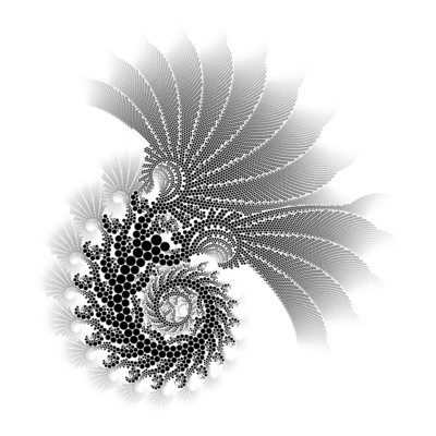 merlion larvae   julien leonard dots art