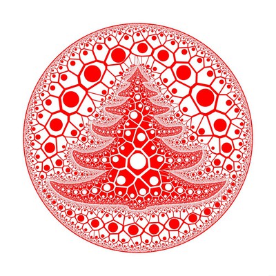 merry christmas   julien leonard dots art
