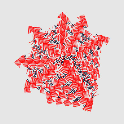 origami   julien leonard dots art