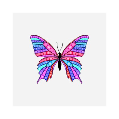 papilio purpura   julien leonard dots art
